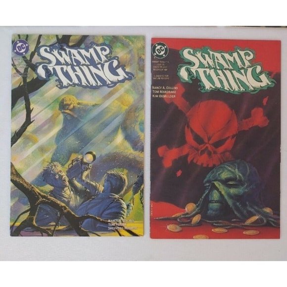 DC Comics Swamp Thing Issues #110-114 Vintage Comic Book Lot 1992 Dick Foreman - Picture 4 of 7